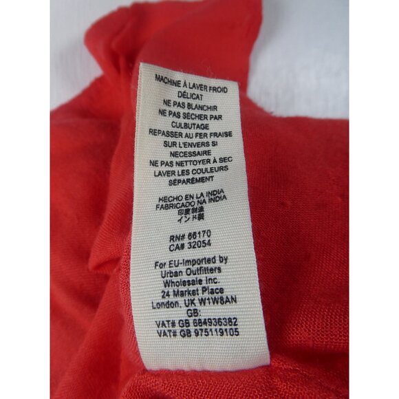 Free People RN66170 Women's Red Summer Dress Size SP - Picture 7 of 9